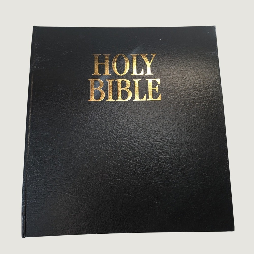 Hendrickson KJV Wide Margin Looseleaf Reference Bible 5 Ring Binder Black 2008